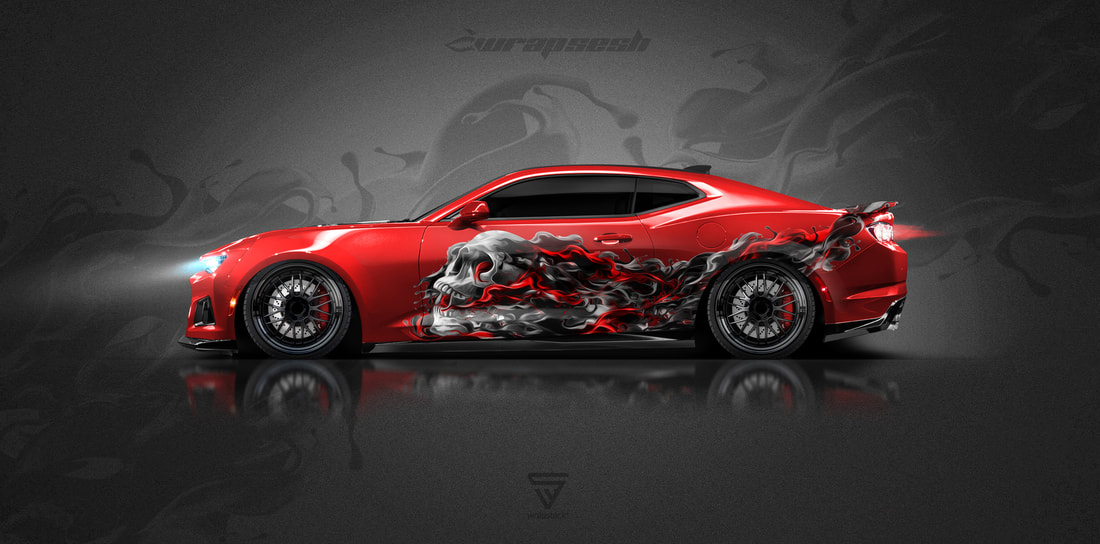 GIFT-FEED: CURVACEOUS WRAPS Coolest Car Wrap Design